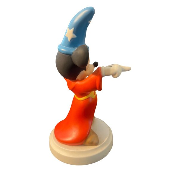 Vintage Disney Mickey Mouse Sorcerers Apprentice Figurine Ceramic Mexico Estate - Picture 5 of 6